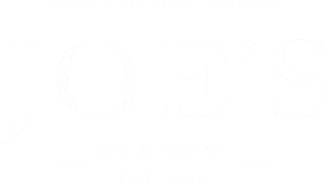 Joes on higgins logo